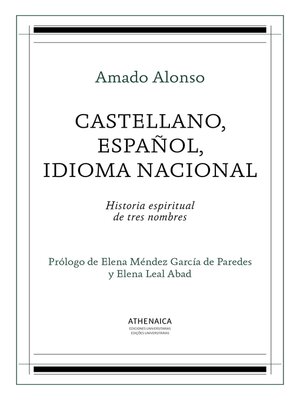 cover image of Castellano, español, idioma nacional